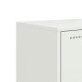 Mueble para TV de acero blanco 100,5x39x60,5 cm de , Muebles TV - Ref: Foro24-846481, Precio: 104,04 €, Descuento: %