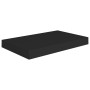 Estantes flotantes de pared 2 uds MDF negro 40x23x3,8 cm en Estanterías | Comprar online en Foru.es
