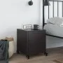 Mesita de noche acero negra 36x39x43,5 cm by , Nightstands - Ref: Foro24-846614, Price: 47,48 €, Discount: %