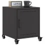 Mesita de noche acero negra 36x39x43,5 cm by , Nightstands - Ref: Foro24-846614, Price: 47,48 €, Discount: %