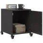 Mesita de noche acero negra 36x39x43,5 cm by , Nightstands - Ref: Foro24-846614, Price: 47,48 €, Discount: %
