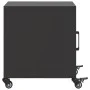 Mesita de noche acero negra 36x39x43,5 cm by , Nightstands - Ref: Foro24-846614, Price: 47,48 €, Discount: %