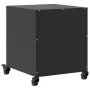 Mesita de noche acero negra 36x39x43,5 cm by , Nightstands - Ref: Foro24-846614, Price: 47,48 €, Discount: %