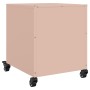 Mesitas de noche 2 unidades acero rosa 36x39x43,5 cm de , Mesitas de noche - Ref: Foro24-846707, Precio: 81,28 €, Descuento: %