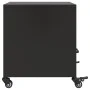 Mesitas de noche 2 uds acero negra 36x39x43,5 cm de , Mesitas de noche - Ref: Foro24-846705, Precio: 76,42 €, Descuento: %