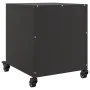 Mesitas de noche 2 uds acero negra 36x39x43,5 cm de , Mesitas de noche - Ref: Foro24-846705, Precio: 76,42 €, Descuento: %