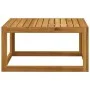 Mesa de centro de madera maciza de acacia 68x68x29 cm de vidaXL, Sofás modulares de exterior - Ref: Foro24-311866, Precio: 80...