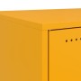 Mesitas de noche 2 uds acero amarillo mostaza 36x39x43,5 cm de , Mesitas de noche - Ref: Foro24-846621, Precio: 75,49 €, Desc...