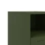 Mesitas de noche 2 unidades acero verde oliva 36x39x43,5 cm by , Nightstands - Ref: Foro24-846713, Price: 80,49 €, Discount: %