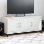 Mueble para TV acero laminado en frío blanco 100,5x39x43,5 cm de , Muebles TV - Ref: Foro24-846649, Precio: 96,73 €, Descuent...