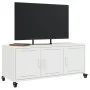 Mueble para TV acero laminado en frío blanco 100,5x39x43,5 cm de , Muebles TV - Ref: Foro24-846649, Precio: 100,25 €, Descuen...