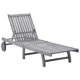 Tumbona de madera maciza de acacia de vidaXL, Tumbonas - Ref: Foro24-311872, Precio: 165,76 €, Descuento: %