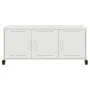 Mueble para TV acero laminado en frío blanco 100,5x39x43,5 cm de , Muebles TV - Ref: Foro24-846649, Precio: 100,25 €, Descuen...