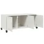 Mueble para TV acero laminado en frío blanco 100,5x39x43,5 cm de , Muebles TV - Ref: Foro24-846649, Precio: 100,25 €, Descuen...