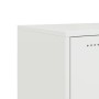 Mueble para TV acero laminado en frío blanco 100,5x39x43,5 cm de , Muebles TV - Ref: Foro24-846649, Precio: 96,73 €, Descuent...