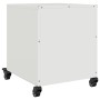 Mesitas de noche 2 unidades acero blanco 36x39x43,5 cm de , Mesitas de noche - Ref: Foro24-846637, Precio: 99,14 €, Descuento: %