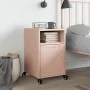 Mesita de noche acero rosa 36x39x59 cm de , Mesitas de noche - Ref: Foro24-846718, Precio: 47,04 €, Descuento: %