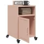 Mesita de noche acero rosa 36x39x59 cm de , Mesitas de noche - Ref: Foro24-846718, Precio: 47,04 €, Descuento: %