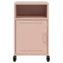 Mesita de noche acero rosa 36x39x59 cm de , Mesitas de noche - Ref: Foro24-846718, Precio: 47,04 €, Descuento: %