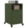 Mesita de noche acero verde oliva 36x39x59 cm de , Mesitas de noche - Ref: Foro24-846724, Precio: 65,23 €, Descuento: %