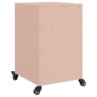 Mesita de noche acero rosa 36x39x59 cm de , Mesitas de noche - Ref: Foro24-846718, Precio: 48,25 €, Descuento: %