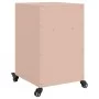 Mesita de noche acero rosa 36x39x59 cm de , Mesitas de noche - Ref: Foro24-846718, Precio: 47,04 €, Descuento: %