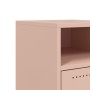 Mesita de noche acero rosa 36x39x59 cm de , Mesitas de noche - Ref: Foro24-846718, Precio: 48,25 €, Descuento: %