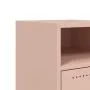 Mesita de noche acero rosa 36x39x59 cm de , Mesitas de noche - Ref: Foro24-846718, Precio: 47,04 €, Descuento: %