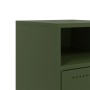 Mesita de noche acero verde oliva 36x39x59 cm de , Mesitas de noche - Ref: Foro24-846724, Precio: 65,23 €, Descuento: %
