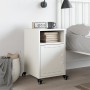 Mesita de noche acero blanco 36x39x59 cm de , Mesitas de noche - Ref: Foro24-846726, Precio: 47,13 €, Descuento: %