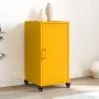 Aparador de acero amarillo mostaza 36x39x72 cm de , Aparadores - Ref: Foro24-846677, Precio: 76,46 €, Descuento: %