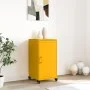 Aparador de acero amarillo mostaza 36x39x72 cm de , Aparadores - Ref: Foro24-846677, Precio: 76,46 €, Descuento: %