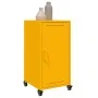 Aparador de acero amarillo mostaza 36x39x72 cm de , Aparadores - Ref: Foro24-846677, Precio: 76,46 €, Descuento: %