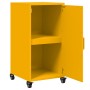 Aparador de acero amarillo mostaza 36x39x72 cm de , Aparadores - Ref: Foro24-846677, Precio: 80,90 €, Descuento: %