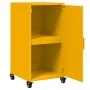 Aparador de acero amarillo mostaza 36x39x72 cm de , Aparadores - Ref: Foro24-846677, Precio: 76,46 €, Descuento: %