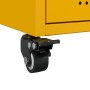 Aparador de acero amarillo mostaza 36x39x72 cm de , Aparadores - Ref: Foro24-846677, Precio: 80,90 €, Descuento: %