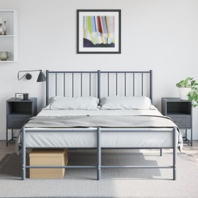Mesitas de noche 2 unidades acero gris antracita 36x39x60,5 cm de , Mesitas de noche - Ref: Foro24-846559, Precio: 81,53 €, D...