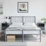 Mesitas de noche 2 unidades acero gris antracita 36x39x60,5 cm de , Mesitas de noche - Ref: Foro24-846559, Precio: 81,53 €, D...