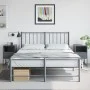 Mesitas de noche 2 unidades acero gris antracita 36x39x60,5 cm by , Nightstands - Ref: Foro24-846559, Price: 80,76 €, Discoun...