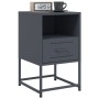 Mesitas de noche 2 unidades acero gris antracita 36x39x60,5 cm de , Mesitas de noche - Ref: Foro24-846559, Precio: 81,53 €, D...