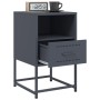 Mesitas de noche 2 unidades acero gris antracita 36x39x60,5 cm de , Mesitas de noche - Ref: Foro24-846559, Precio: 81,53 €, D...