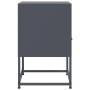 Mesitas de noche 2 unidades acero gris antracita 36x39x60,5 cm de , Mesitas de noche - Ref: Foro24-846559, Precio: 81,53 €, D...