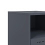 Mesitas de noche 2 unidades acero gris antracita 36x39x60,5 cm de , Mesitas de noche - Ref: Foro24-846559, Precio: 81,53 €, D...