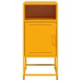Mesitas de noche 2 uds acero amarillo mostaza 36x39x78 cm de , Mesitas de noche - Ref: Foro24-846573, Precio: 84,87 €, Descue...