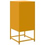 Mesitas de noche 2 uds acero amarillo mostaza 36x39x78 cm de , Mesitas de noche - Ref: Foro24-846573, Precio: 84,87 €, Descue...