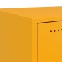 Mesitas de noche 2 uds acero amarillo mostaza 36x39x78 cm de , Mesitas de noche - Ref: Foro24-846573, Precio: 84,87 €, Descue...