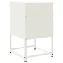 Nachttische, 2 Stück, weißer Stahl, 36x39x60,5 cm. von , Nachttische - Ref: Foro24-846565, Preis: 80,39 €, Rabatt: %