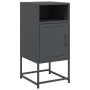 Mesitas de noche 2 unidades acero gris antracita 36x39x78 cm de , Mesitas de noche - Ref: Foro24-846571, Precio: 84,78 €, Des...