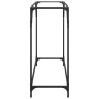 Mesa consola superficie vidrio transparente acero 98x35x81 cm de , Mesas consola - Ref: Foro24-846020, Precio: 41,43 €, Descu...