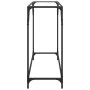 Mesa consola superficie vidrio transparente acero 98x35x81 cm by , console tables - Ref: Foro24-846020, Price: 40,89 €, Disco...